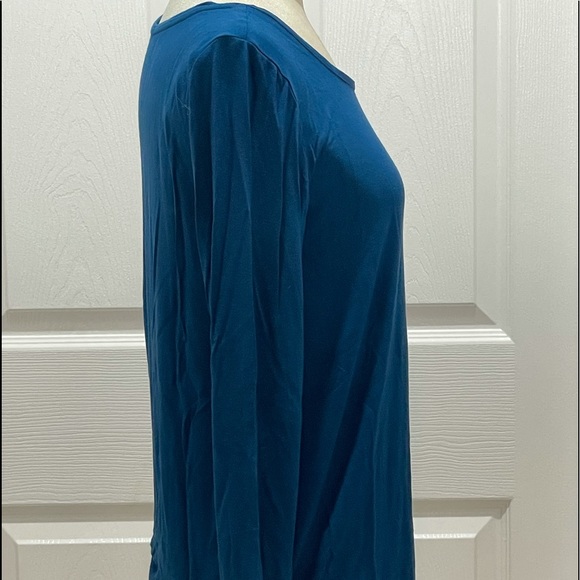 Gap Luxe Teal Long Sleeve tee - Picture 4 of 7